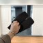 Balenciaga Double Square Slippers Satin Black 2020