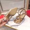 Valentino Heel 9.5cm Rockstud Caged Pumps in Patent Leather White