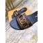 Louis Vuitton Monogram LV Dauphine Lock it Flat Mules Coffee 2020