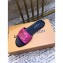 Louis Vuitton Monogram LV Dauphine Lock it Flat Mules Fuchsia 2020