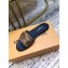 Louis Vuitton Monogram LV Dauphine Lock it Flat Mules Brown 2020