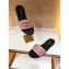 Louis Vuitton Monogram LV Dauphine Lock it Flat Mules Pink 2020