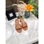 Louis Vuitton Heel 4.5cm LV Dauphine Lock it Mules Calf Leather Brown 2020