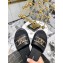 Louis Vuitton Calf Leather LV Dauphine Lock it Flat Mules Black 2020