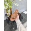 Louis Vuitton Calf Leather LV Dauphine Lock it Flat Mules Brown 2020