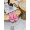 Louis Vuitton Calf Leather LV Dauphine Lock it Flat Mules Pink 2020