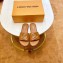 Louis Vuitton LV Circle Lock it Flat Mules Calf Leather Brown 2020