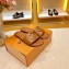 Louis Vuitton LV Circle Lock it Flat Mules Calf Leather Brown 2020