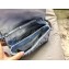 Miu Miu Matelassé Leather Mini Bag 5BH080 Metallic Blue