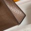 Hermes Mini Kelly II Bag in Alligator Embossed Leather Half Handmade Etoupe
