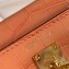 Hermes Mini Kelly II Bag in Alligator Embossed Leather Half Handmade Lobster Pink