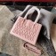 Miu Miu Miu Confidential Matelassé Nappa Leather Bag 5BA126 Pink