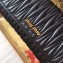 Miu Miu Matelassé Leather Wallet 5MH109 Black