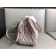 Miu Miu Matelassé Leather Shoulder Bag 5BG103 Gray