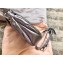 Miu Miu Leather Coffer Bag 5BH111 Silver Gray