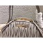 Miu Miu Matelassé Leather Shoulder Bag 5BB034 Gray