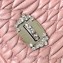 Miu Miu Crystal Leather Bag 5BD417 Pink