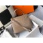 Hermes Kelly 25cm/28cm Bag in Alligator Embossed Leather Etoupe