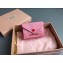 Miu Miu Leather Wallet with Love Logo 5MH020 Pink