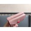 Miu Miu Leather Wallet with Love Logo 5MH020 Nude Pink