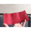 Miu Miu Leather Wallet with Love Logo 5MH020 Nude Pink