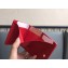 Miu Miu Leather Wallet with Love Logo 5MH020 Nude Pink