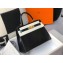 Hermes Kelly 25cm/28cm Bag in Alligator Embossed Leather Black