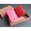 Miu Miu Leather Pocket Wallet 5MV204 Bow Pink/Red
