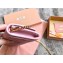 Miu Miu Matelassé Leather Clutch Bag with Chain 5DH002 Pink