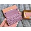Miu Miu Matelassé Leather Clutch Bag with Chain 5DH002 Pink