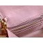 Miu Miu Matelassé Leather Clutch Bag with Chain 5DH002 Pink