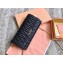 Miu Miu Matelassé Leather Clutch Bag with Chain 5DH002 Black