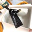 Hermes Mini Kelly II Bag in Alligator Embossed Leather Half Handmade Black/Gold