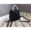 Miu Miu Matelassé Leather Backpack Bag 5BZ015 Black