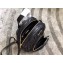 Miu Miu Matelassé Leather Backpack Bag 5BZ015 Black