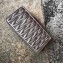 Miu Miu Matelassé Leather Clutch Bag with Strap 5BH042 Silver Gray
