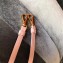 Miu Miu Matelassé Leather Clutch Bag with Strap 5BH042 Pink