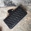 Miu Miu Matelassé Leather Clutch Bag with Strap 5BH042 Black