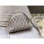 Miu Miu Matelassé Leather Shoulder Bag 5BH092 Gray