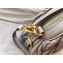 Miu Miu Matelassé Leather Shoulder Bag 5BH092 Gray
