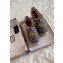 Gucci GG Matelassé Canvas Platform Espadrilles Blue 2020