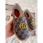 Gucci GG Matelassé Canvas Platform Espadrilles Blue 2020