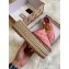 Gucci GG Matelassé Canvas Platform Espadrilles Slippers Pink 2020
