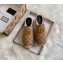 Gucci GG Matelassé Canvas Platform Espadrilles Slippers Beige/Black 2020