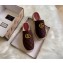 Gucci GG Matelassé Canvas Platform Espadrilles Slippers Coffee 2020