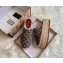 Gucci GG Matelassé Canvas Platform Espadrilles Slippers Blue 2020