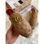 Gucci GG Matelassé Canvas Platform Espadrilles Slippers Beige/Burgundy 2020