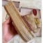 Gucci GG Matelassé Canvas Platform Espadrilles Slides Sandals Beige/Burgundy 2020