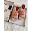 Gucci GG Matelassé Canvas Platform Espadrilles Slides Sandals Pink 2020