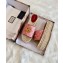 Gucci GG Matelassé Canvas Platform Espadrilles Slides Sandals Pink 2020